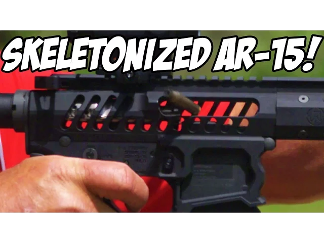 light-weight skeletonized ar-15 & april giveaway announcement!|we are giving this rifle away!